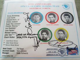 1976 Olympic Boxing Team